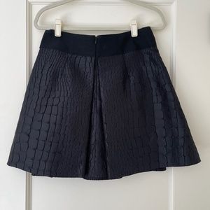 Philosophy de Alberta Ferretti black skirt